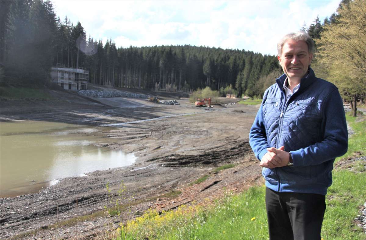 Warten auf den „neuen“ Ölschnitzsee