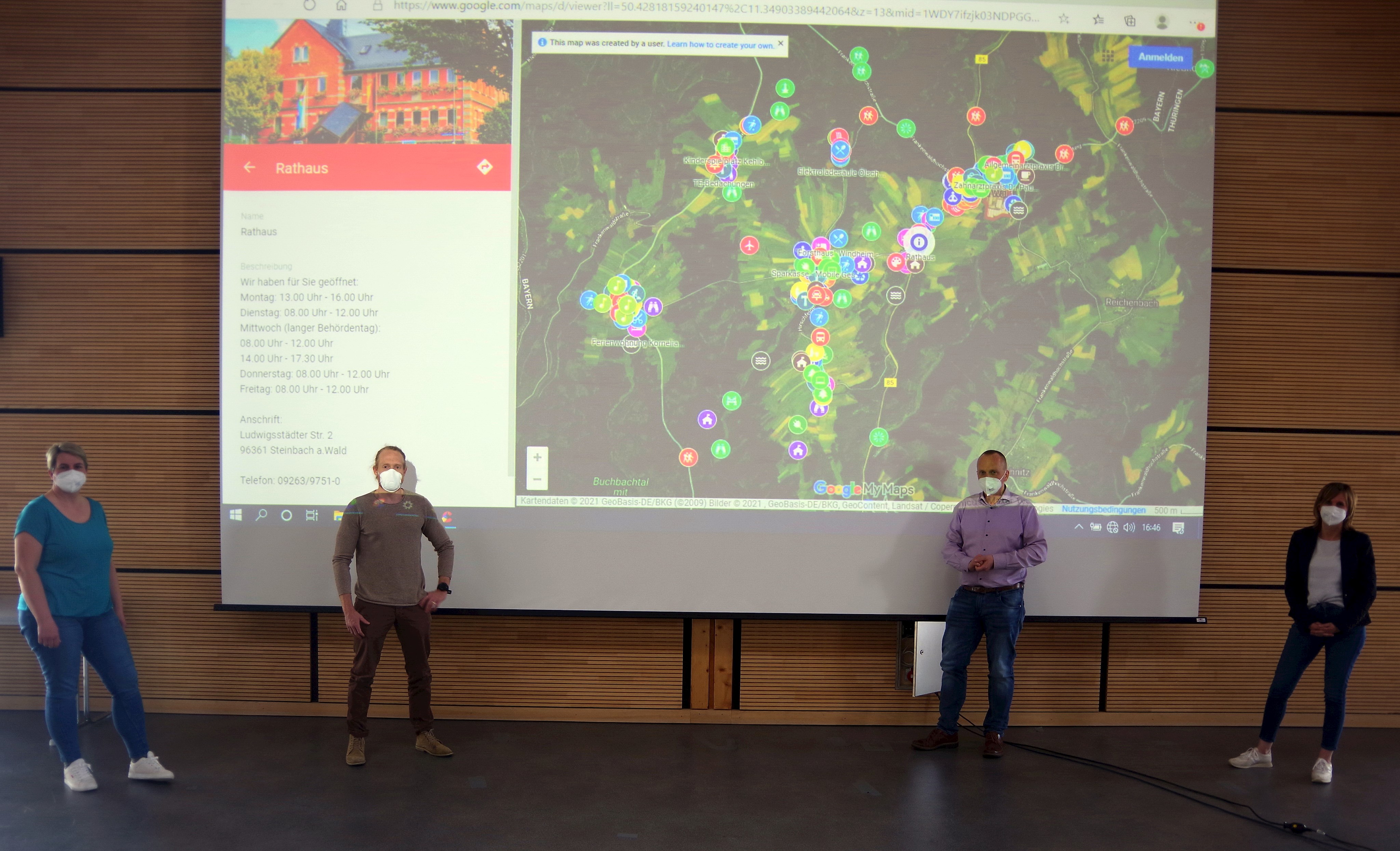 Virtuelle Entdeckungsreise durch die Gemeinde Steinbach am Wald