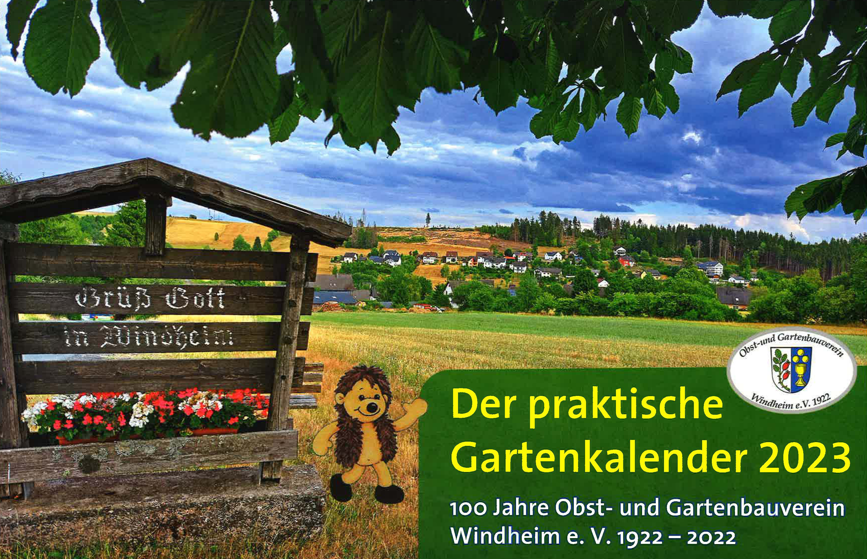 Gartenkalender 2023 des Obst- und Gartenbauvereins Windheim 