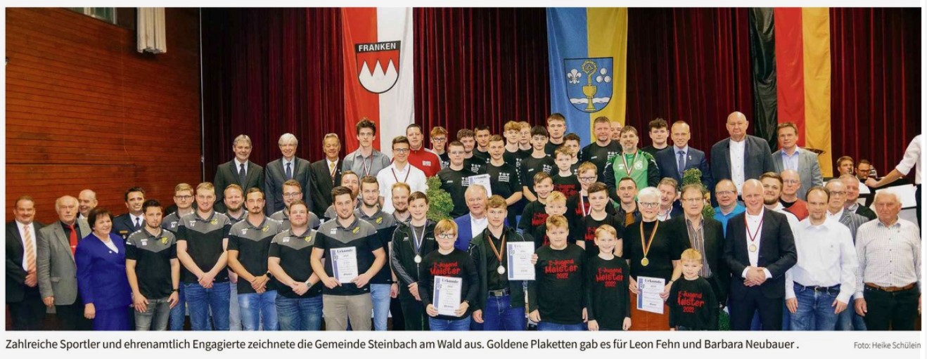 Neujahrsempfang der Gemeinde Steinbach a.Wald