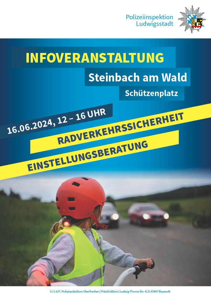 Infoveranstaltung der Polizei Ludwigsstadt am 16.06.2024