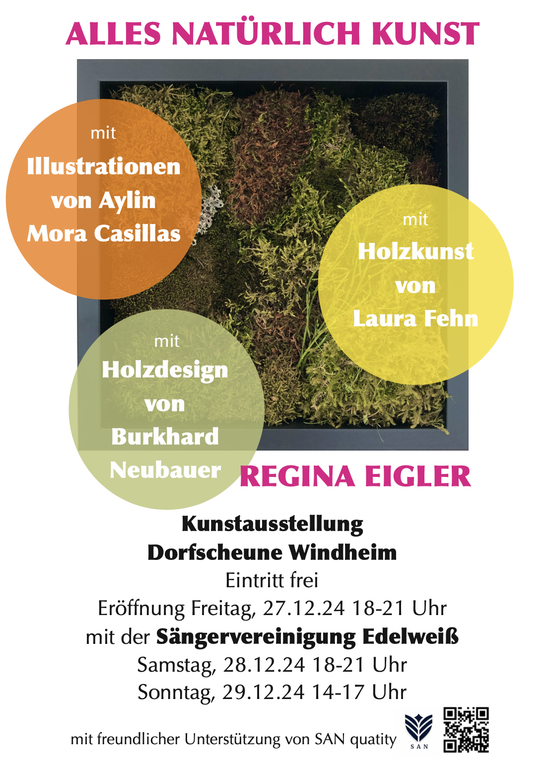 Kunstausstellung ALLES NATÜRLICH KUNST
