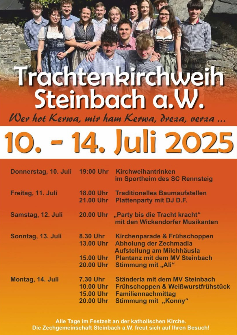 Trachtenkirchweih Steinbach am Wald