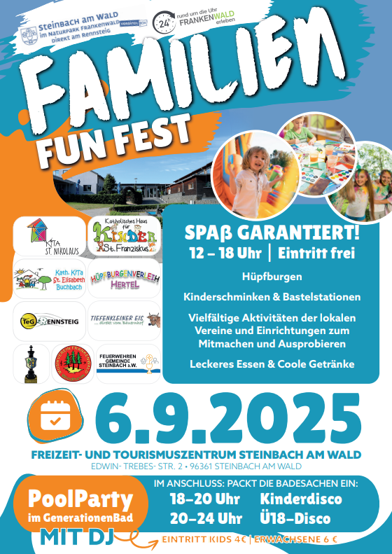 FAMILIEN FUN FEST am 6. September 2025